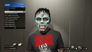 How to unlock Teal Vintage Zombie Mask in GTA Online Halloween 2023? (October 19-October 25)