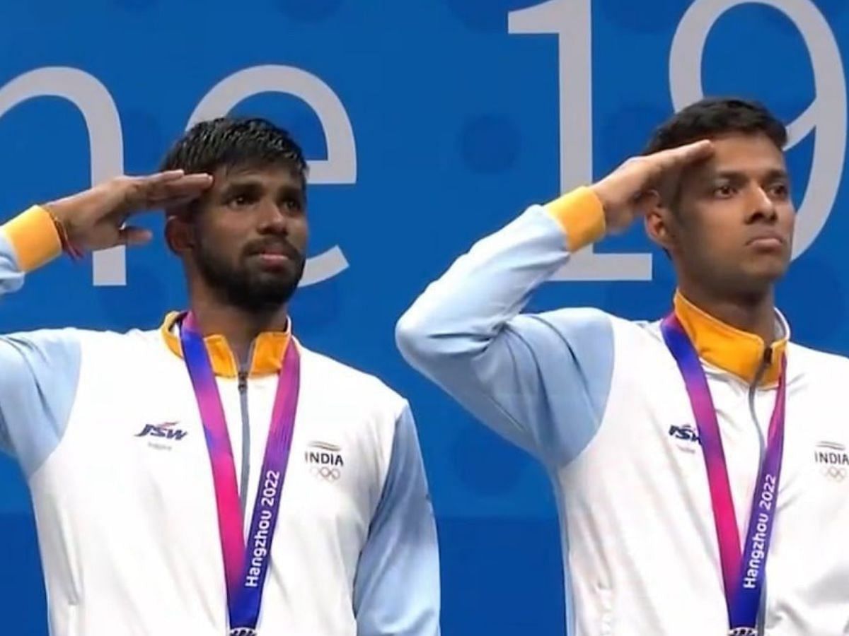 Satwiksairaj Rankireddy and Chirag Shetty Asian Games gold