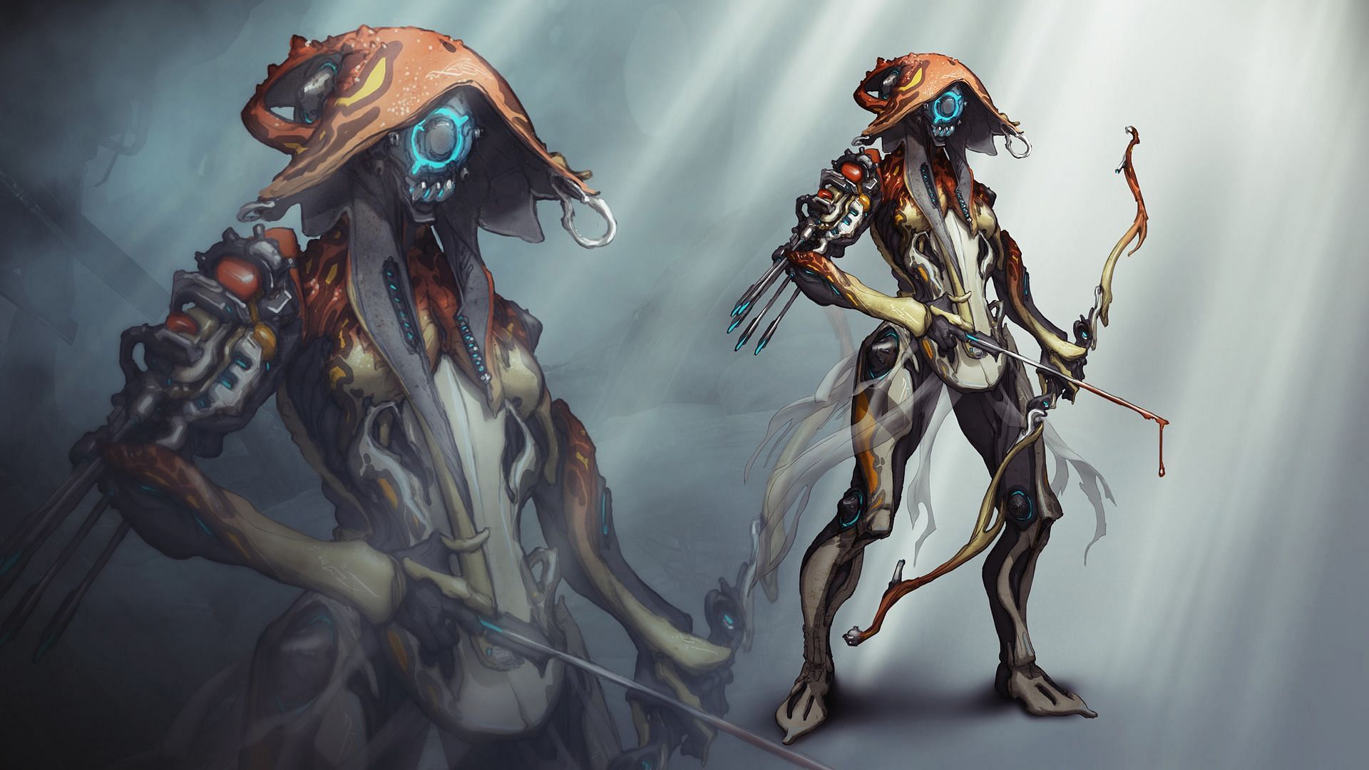 Ivara can infiltrate through laser barriers easily. (Image via Digital Extremes)