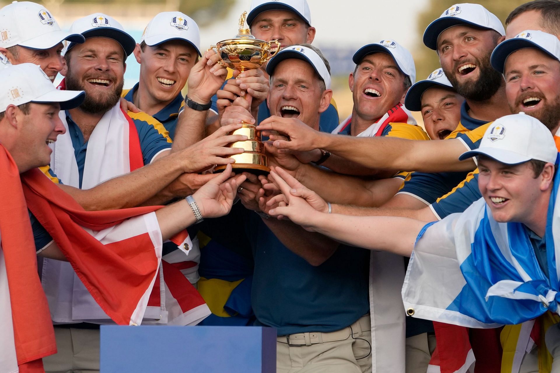 Team Europe at Ryder Cup 2023      