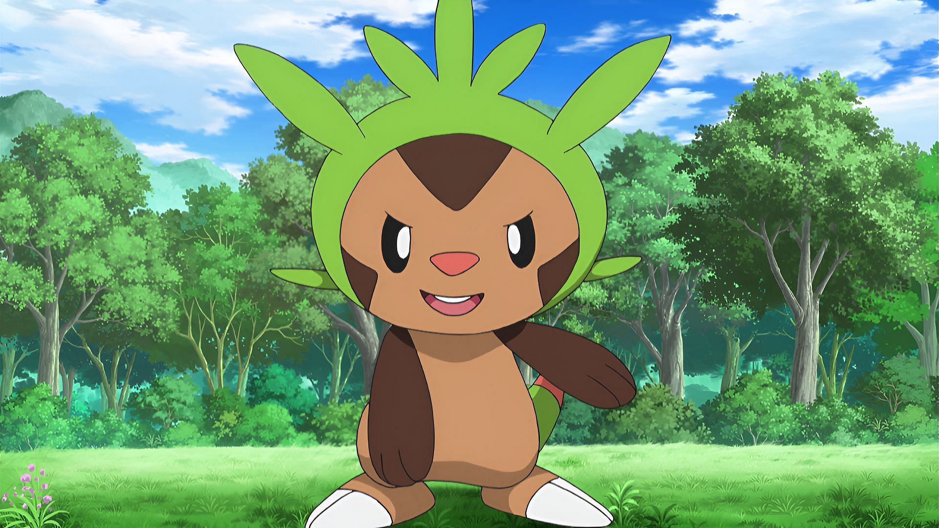 Chespin is a species with plenty of energy and curiosity (Image via The Pokemon Company)