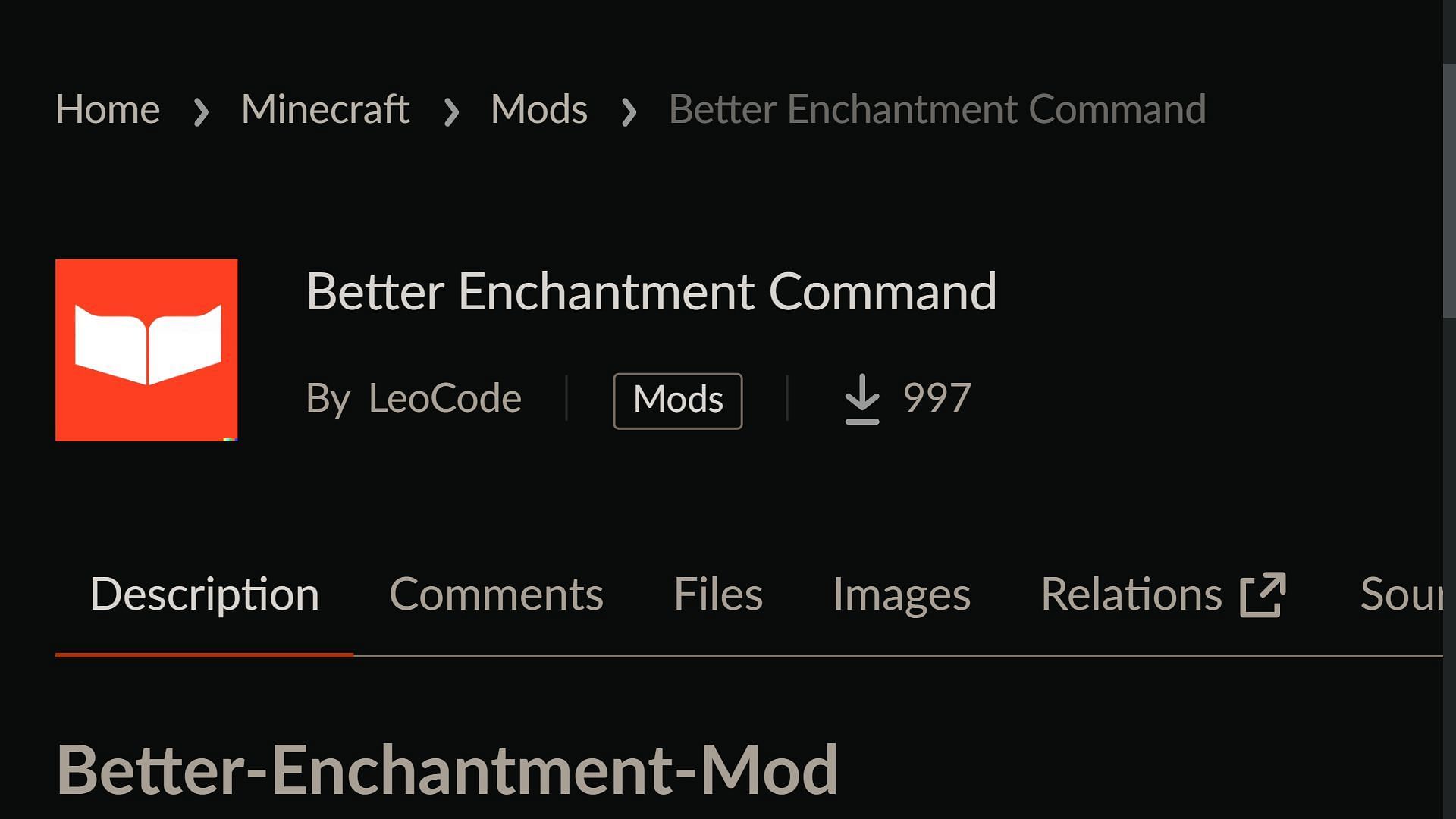Some mods add disenchanting commands to the game. (Image via Mojang)