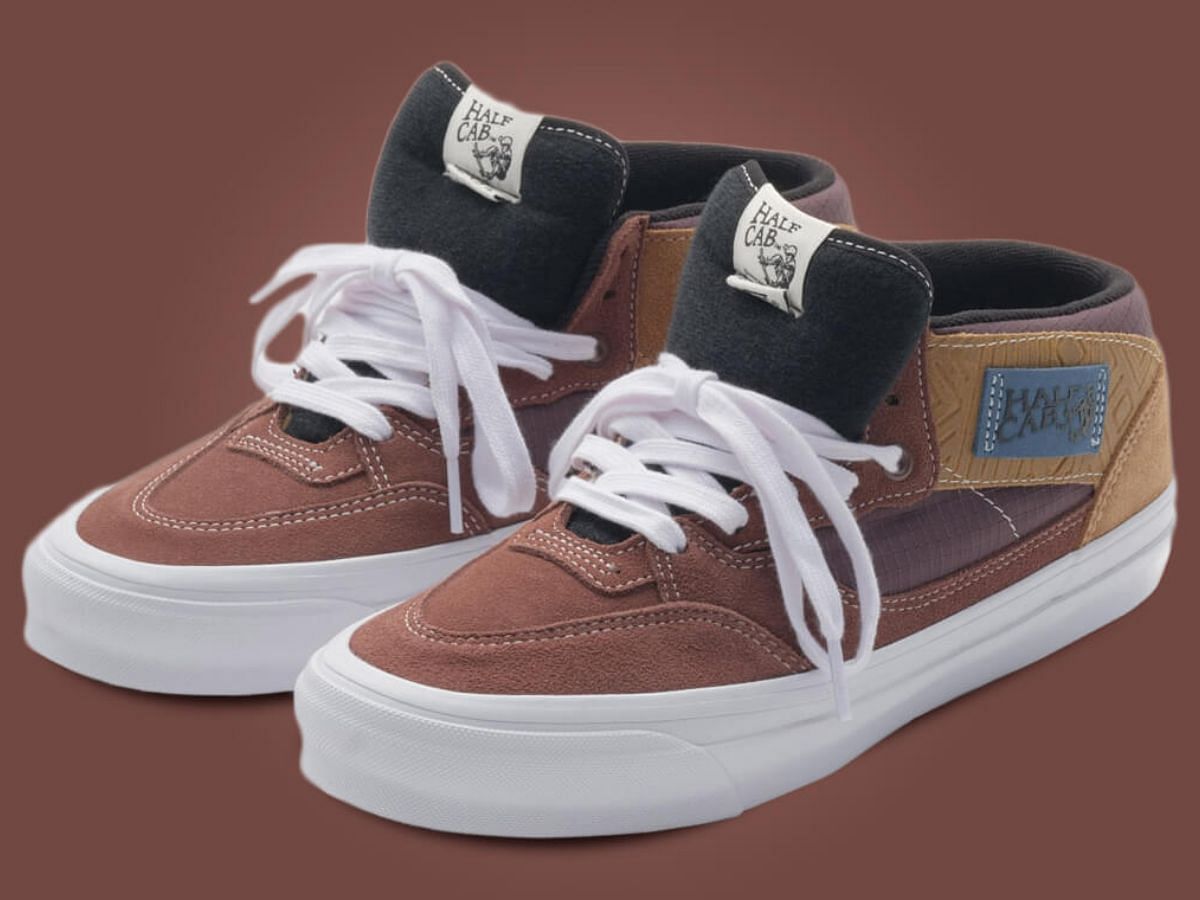 18 East x Vans Half Cab Espresso Latte (Image via sole retriever)