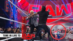 Did you catch Jey Uso flirting with Rhea Ripley while Cody Rhodes was getting attacked on WWE RAW? It wasn't on camera