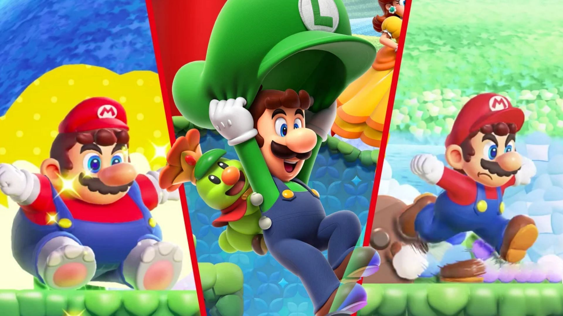 Super Mario Bros. Wonder features new transformations (Image via Nintendo)