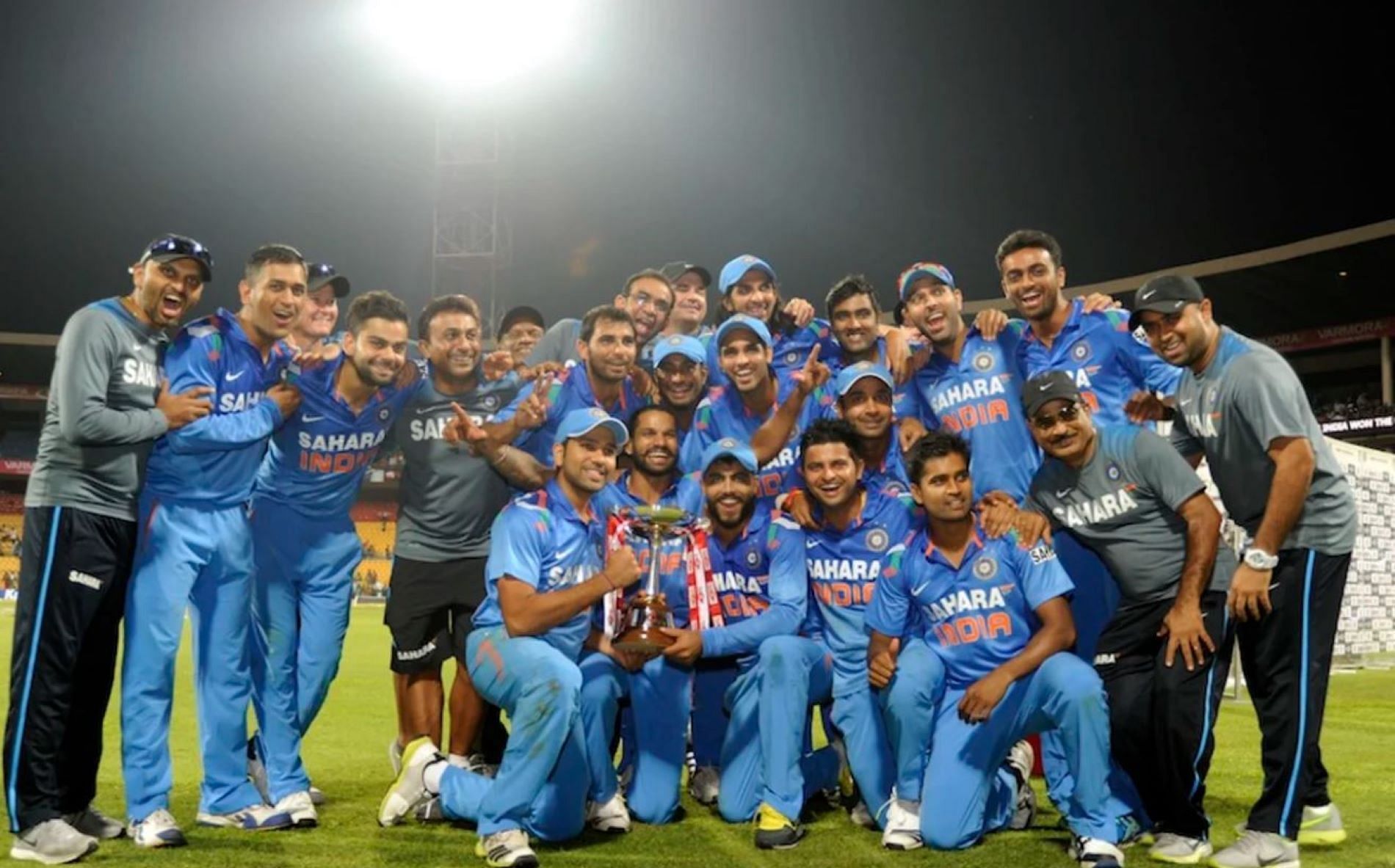 India came back from 1-2 down to win the series.