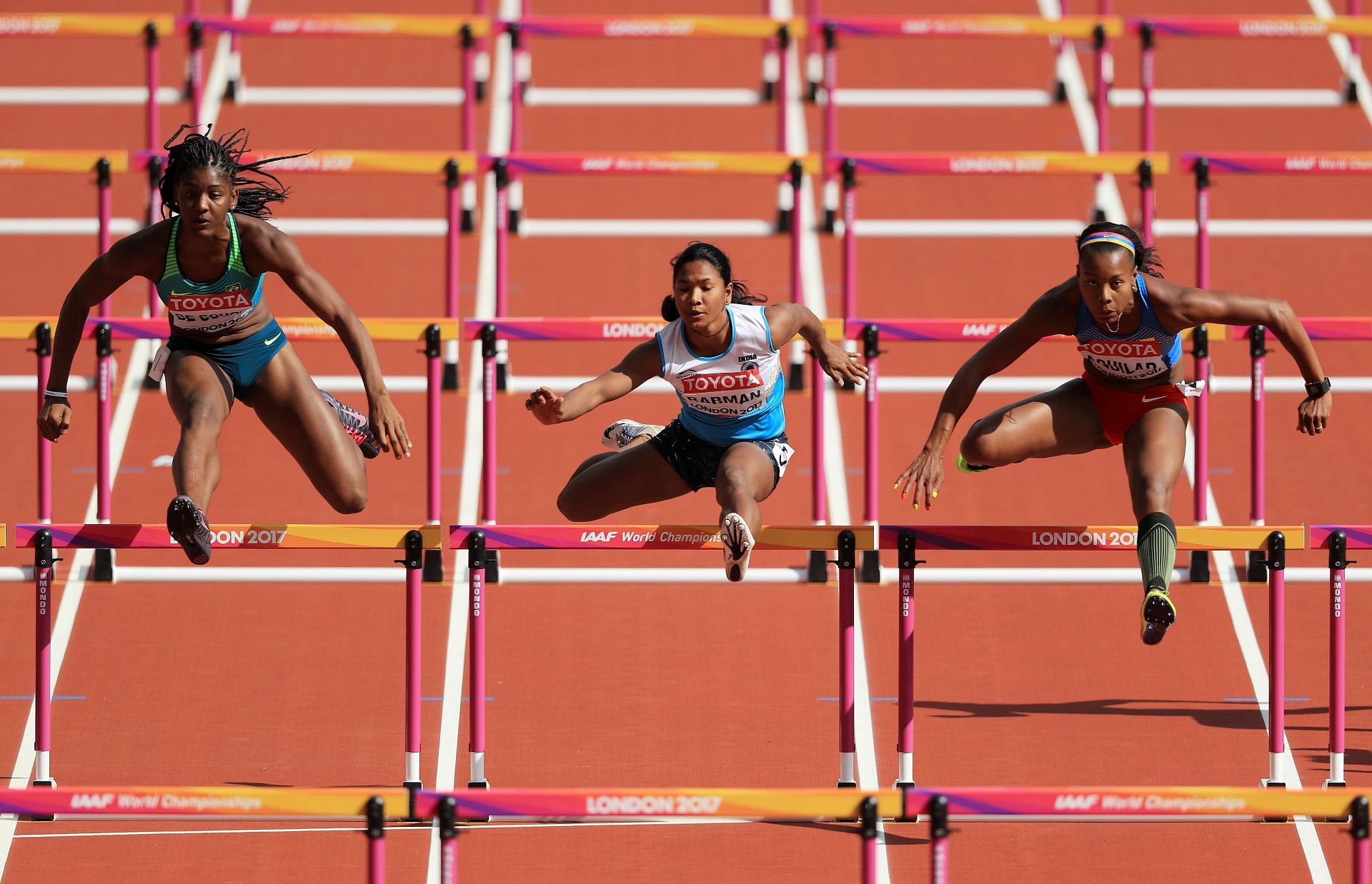Swapna Barman had made a strong start ot her 2022 Asian Games campaign in the 100m hurdles.