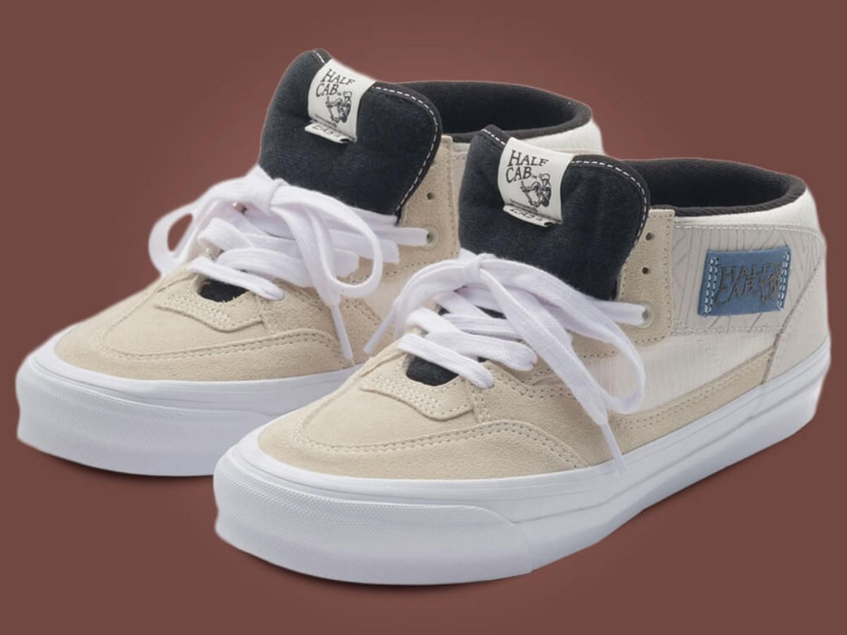 18 East x Vans Half Cab Ecru Off-White (Image via sole retriever)