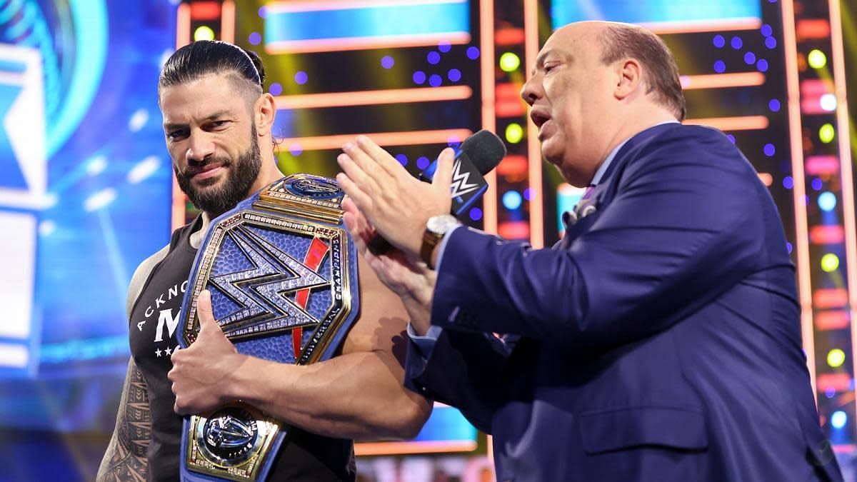 Roman Reigns and Paul Heyman run WWE SmackDown!