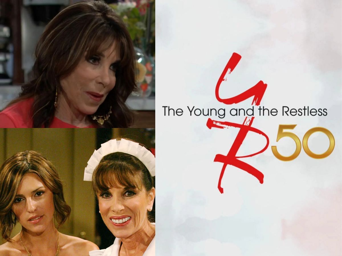 Kate Linder portrayed Esther Valentine on The Young and The Restless. (Photos via CBS) 