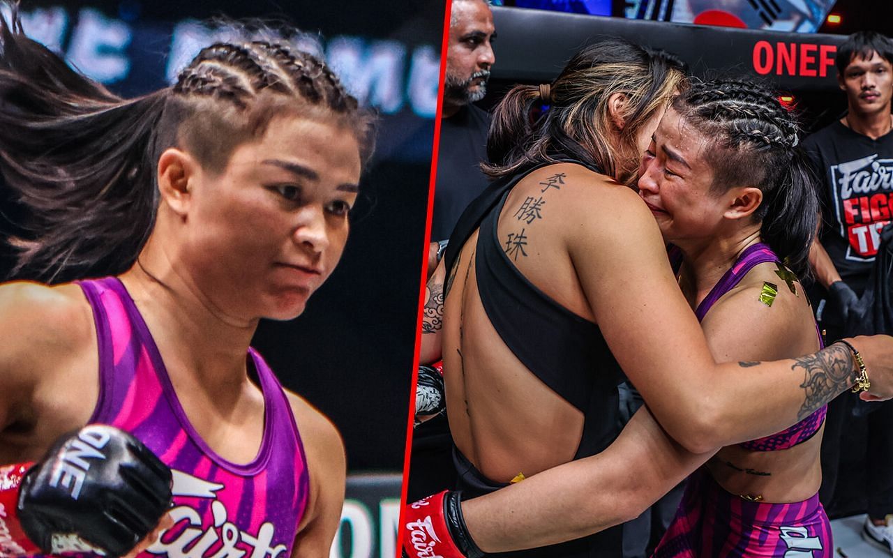 Stamp Fairtex and Angela Lee - Photo by ONE Championship