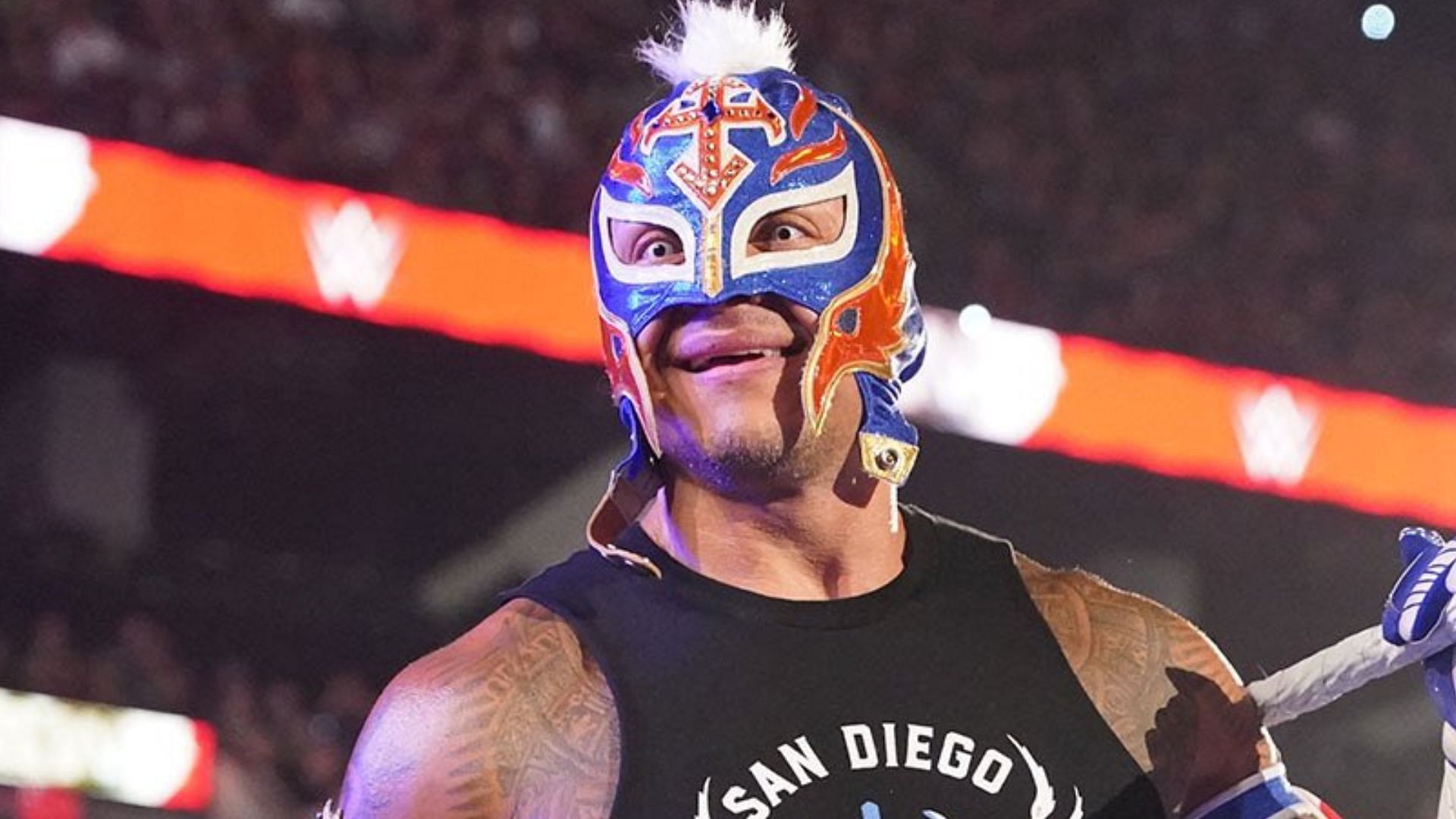 What advice did Rey Mysterio give an AEW name?