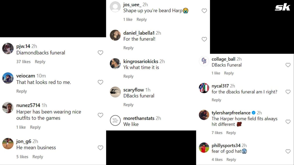 Fans react to Bryce Harper's slick pregame outfit for NLCS showdown