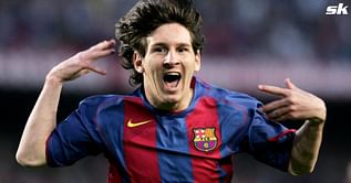"Greatest official debut of all time" - Barcelona make social media post in honor of Lionel Messi to commemorate his debut for club in 2004