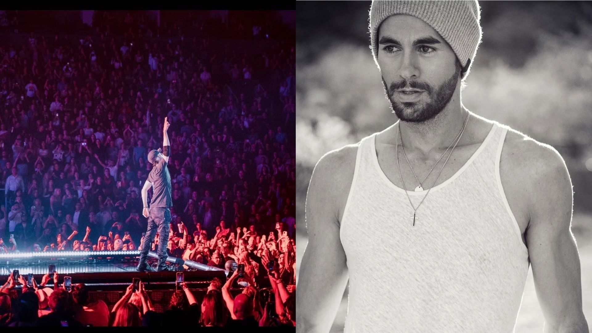 Enrique Iglesias gets trolled over alleged bad singing. (Images via Instagram/@enriqueiglesias)