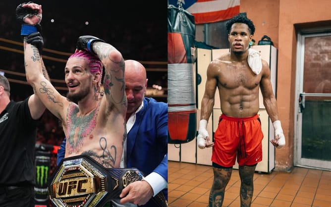 Sean O'Malley and Devin Haney trade barbs over social media amid their surprise beef