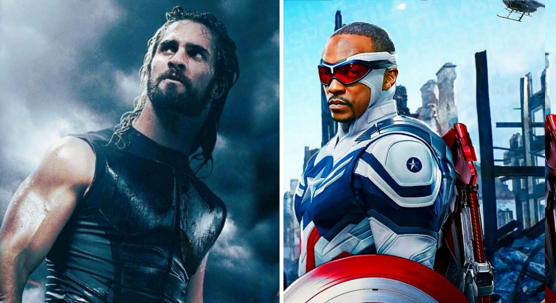The world&rsquo;s top wrestler and WWE World Heavyweight Champion, Colby Daniel Lopez, also known as Seth Rollins, will join the MCU in the fourth Captain America movie, Captain America: Brave New World. (Image via Sportskeeda)