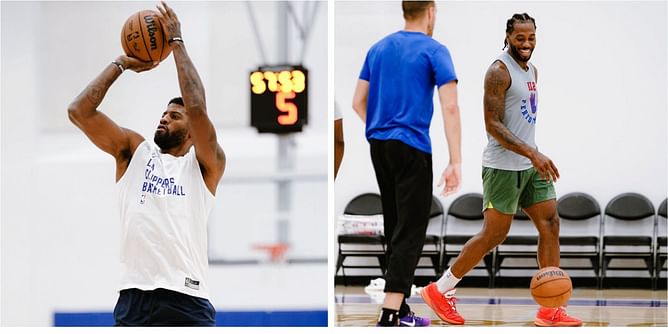"I don't know why people think he's a robot" - Paul George spills beans on Kawhi Leonard's sneakier side