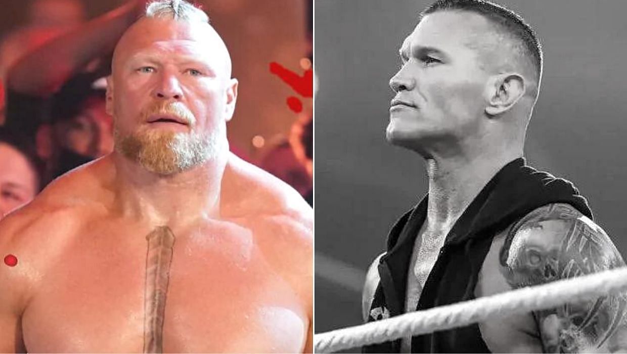 Former WWE Champions Brock Lesnar and Randy Orton