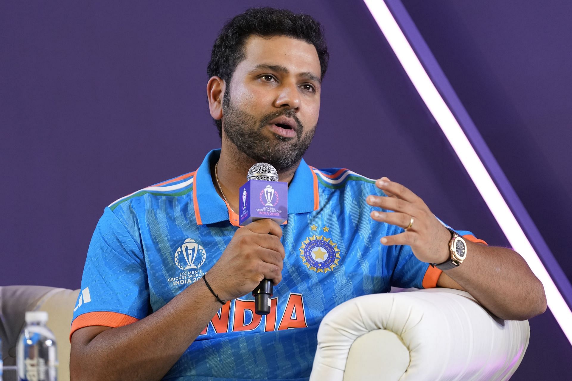 India will be led by Rohit Sharma for the first time in the 50-over World Cup