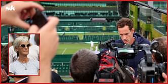 "Was really a baptism of fire for all of us" - Andy Murray's mother Judy recalls paparazzi attention during Brit's Wimbledon debut in 2005