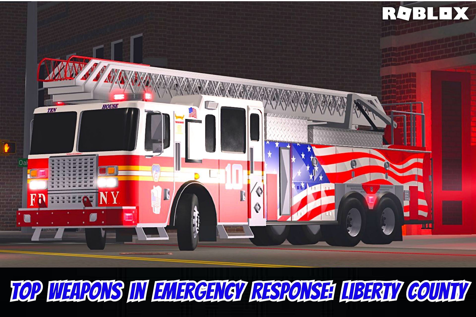5 best weapons in Roblox Emergency Response: Liberty County