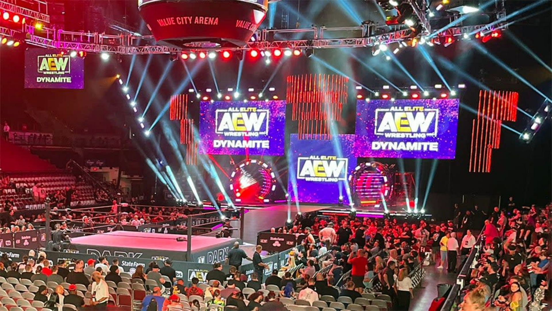 AEW Dynamite arena. Image Credits: Twitter