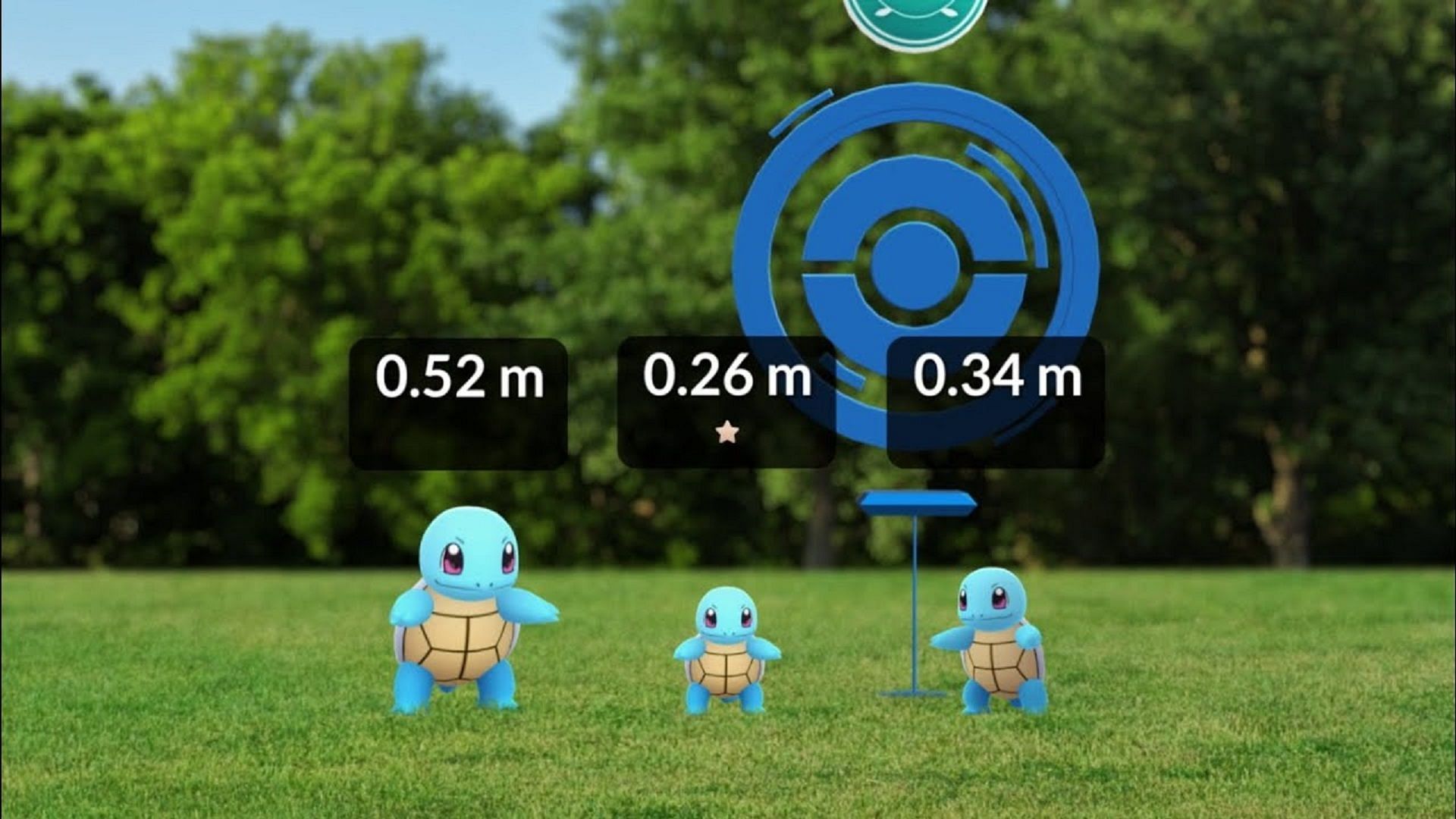 You can keep an eye out for large Pokemon before showcases start (Image via Niantic)