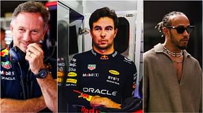 "Whristian Worner" - Fans react to Red Bull boss' reply to Lewis Hamilton's comments about Sergio Perez not getting support in the team