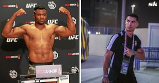 “I hope this guy is not messing with me” – Francis Ngannou recollects memorable meeting with Cristiano Ronaldo