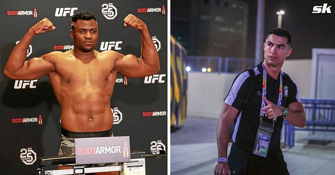 “I hope this guy is not messing with me” – Francis Ngannou recollects memorable meeting with Cristiano Ronaldo
