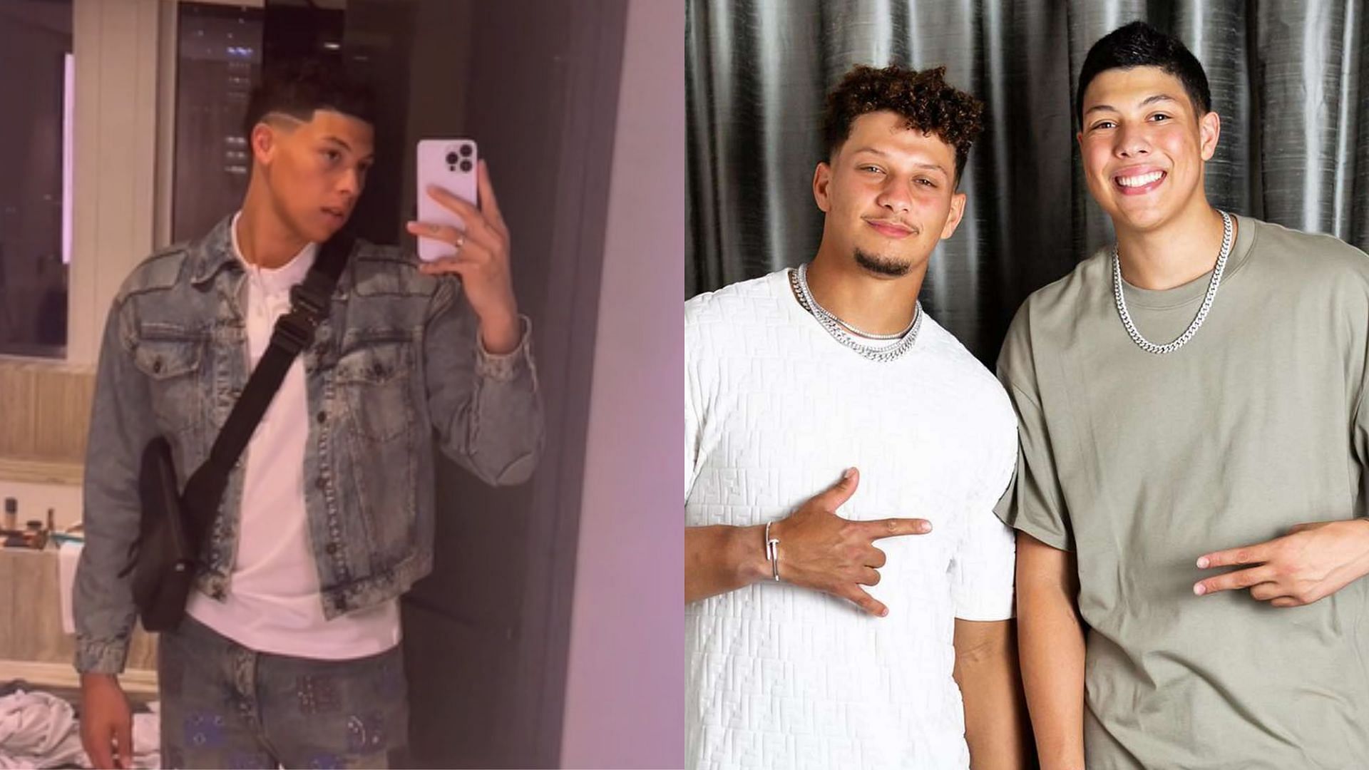 Jackson Mahomes gets trolled by fans after uploading a video on TikTok.