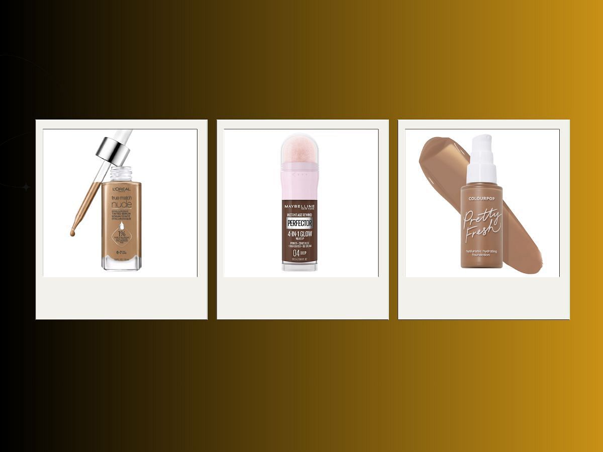 Best and most inexpensive drugstore foundations this year (2023) (Image via Sportskeeda)