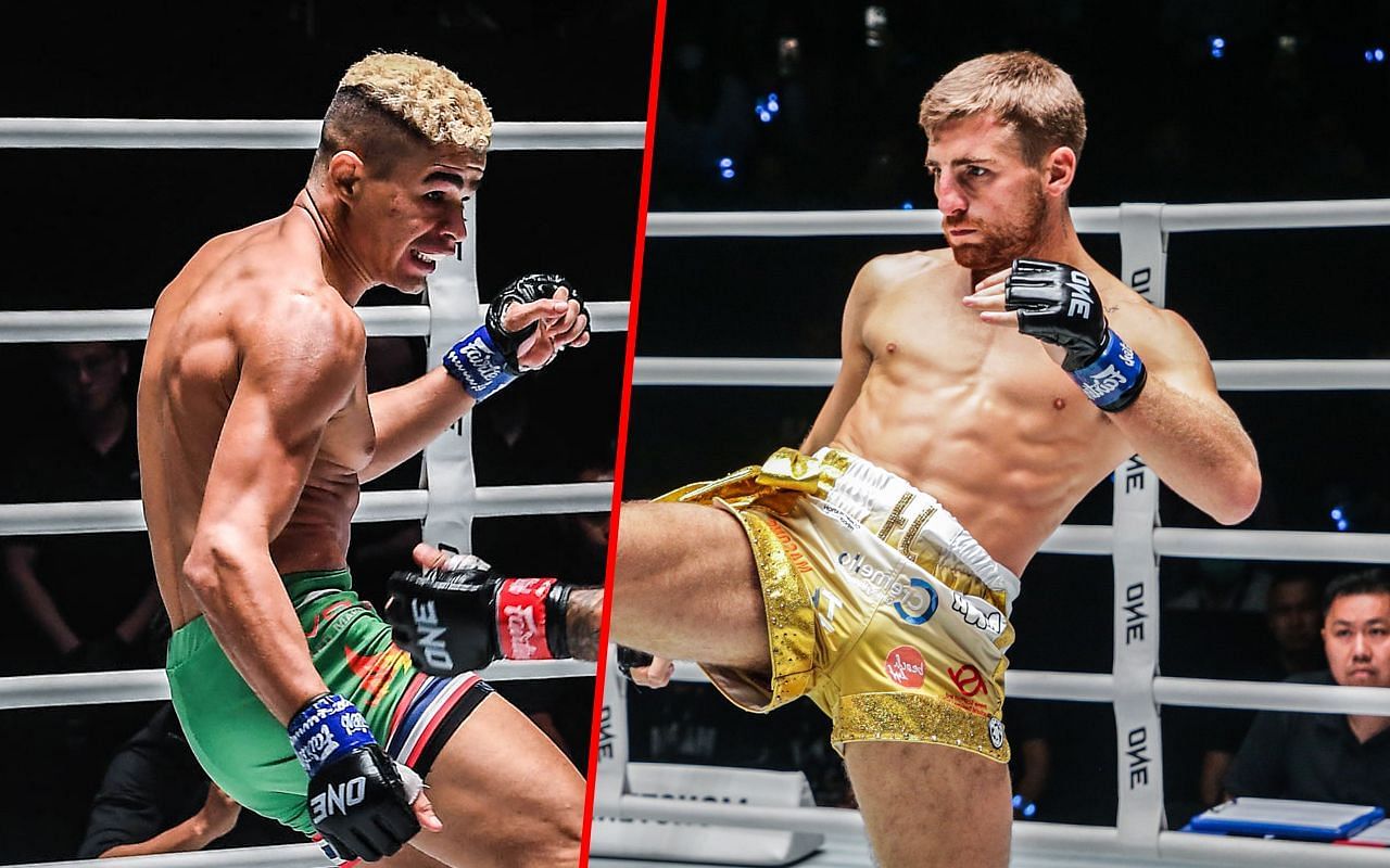 Fabricio Andrade (left) and Jonathan Haggerty (right) | Image credit: ONE Championship