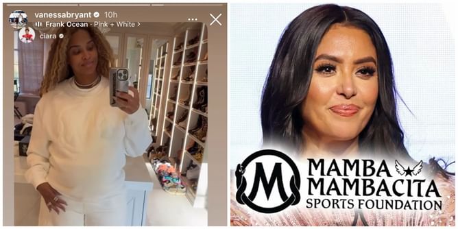 "All white" - Vanessa Bryant showers love on $20 million rich Ciara who rocks outfit from Mamba and Mambacita sports foundation