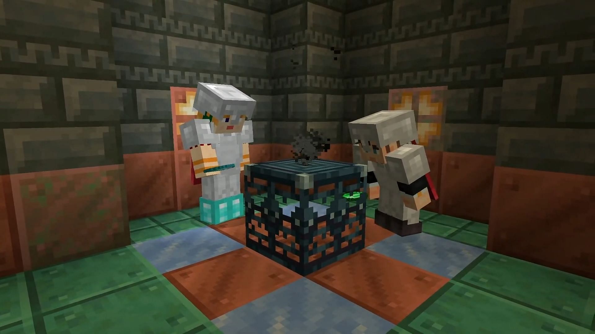 The trial spawner block may be one of the most intriguing in Minecraft 1.21 (Image via Mojang)