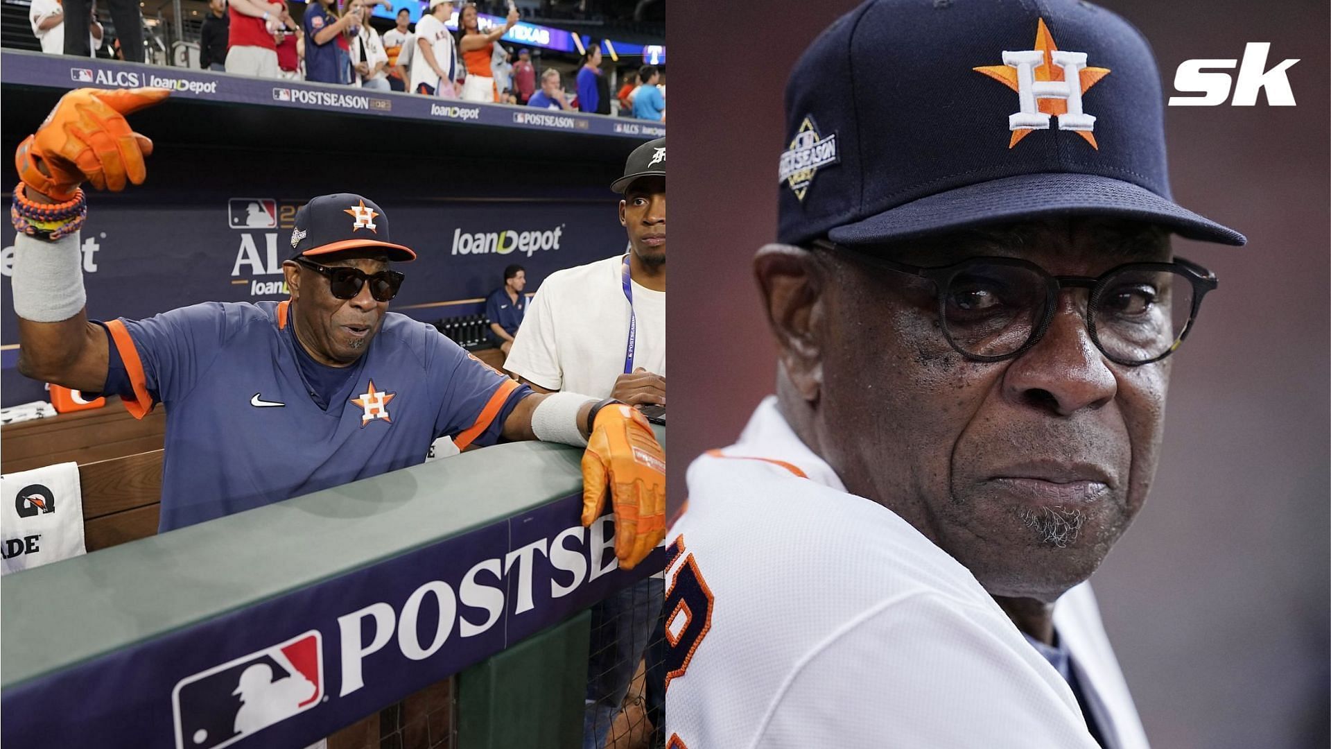 Houston Astros manager Dusty Baker has announced his retirement from the MLB