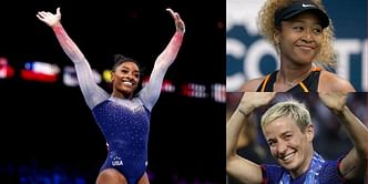 Simone Biles pips Megan Rapinoe and Naomi Osaka in list of most searched female athletes over the past year, finishes seventh