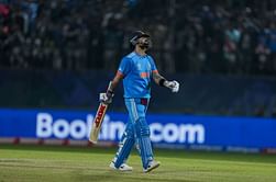 How many times has Virat Kohli been dismissed in the 90s in ODIs?