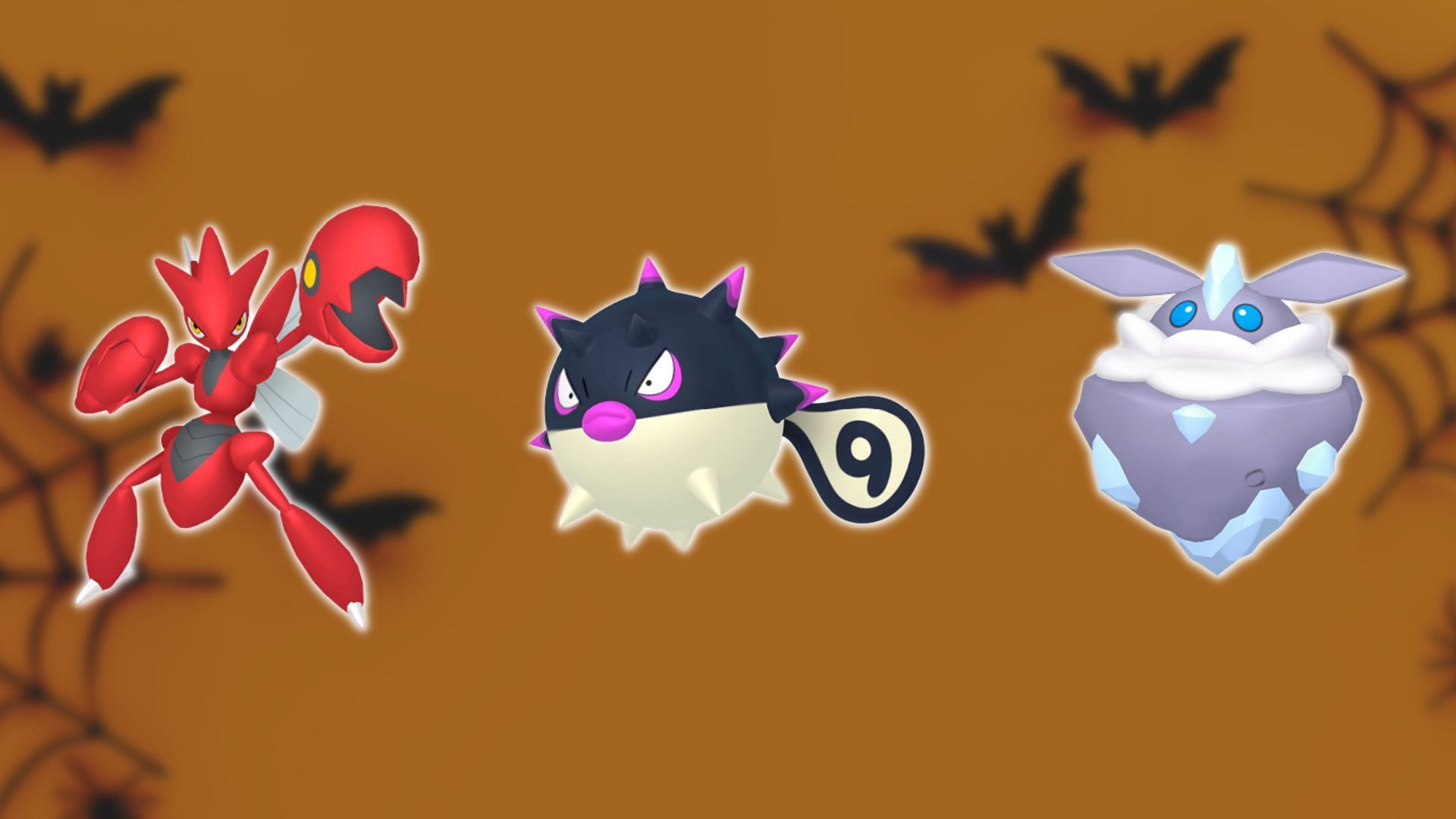 Shadow Scizor, Hisuian Qwilfish, and Carbink (Image via TPC)