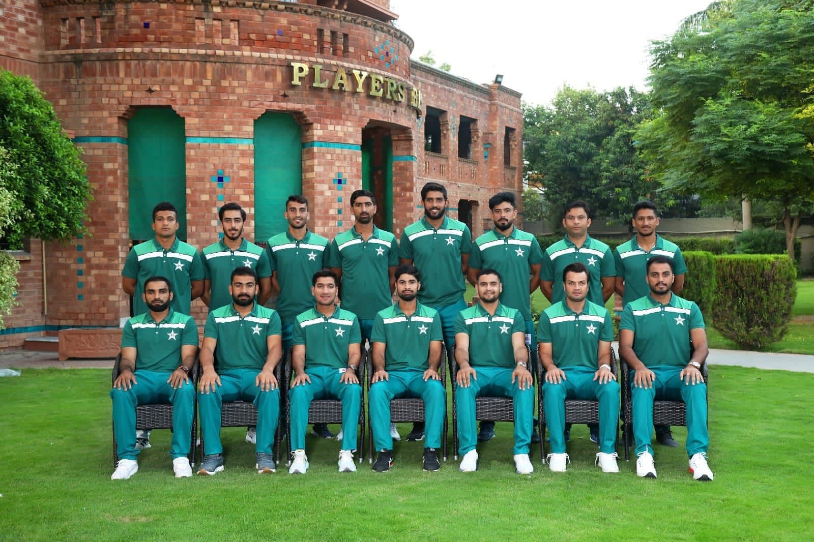 Pakistan cricket team in action. Courtesy: Twitter