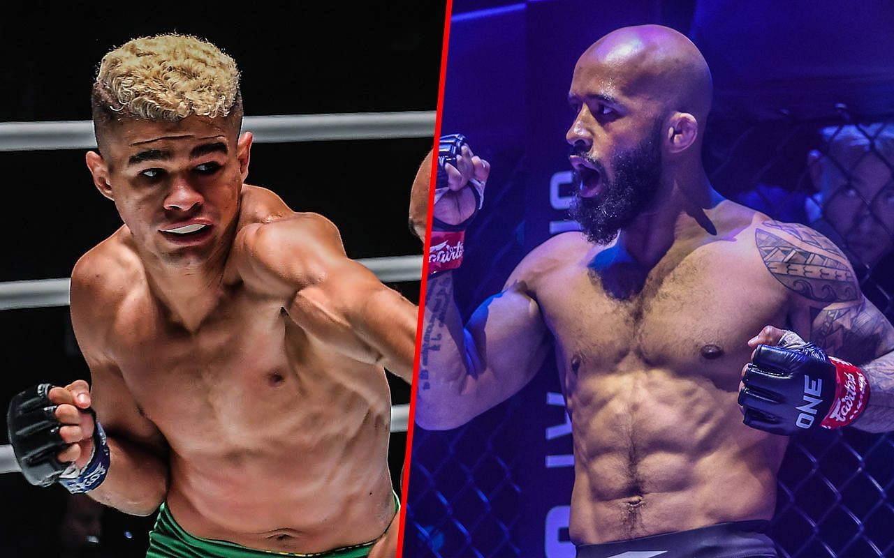 Fabricio Andrade (Left) is a big admirer of Demetrious Johnson (Right)