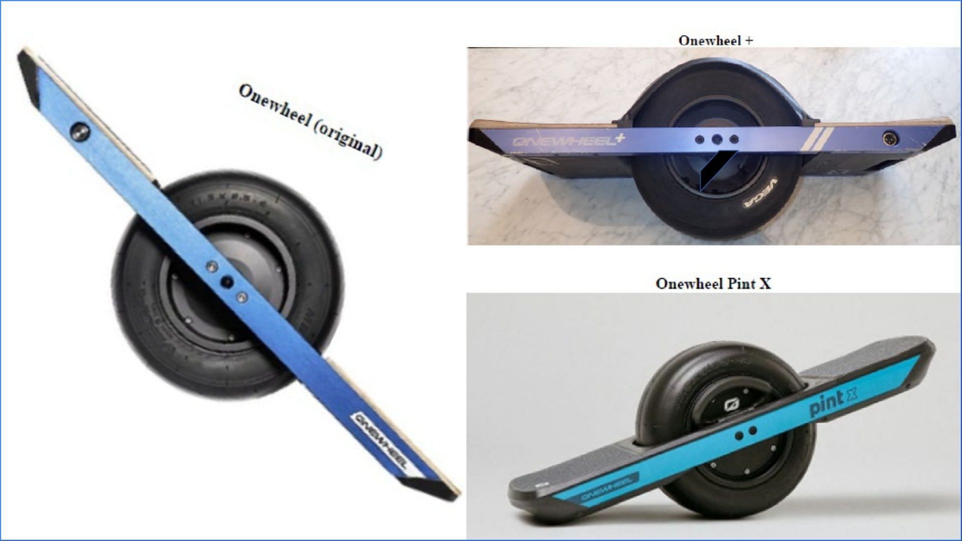 The recalled Electric skateboards (Image via CPSC)