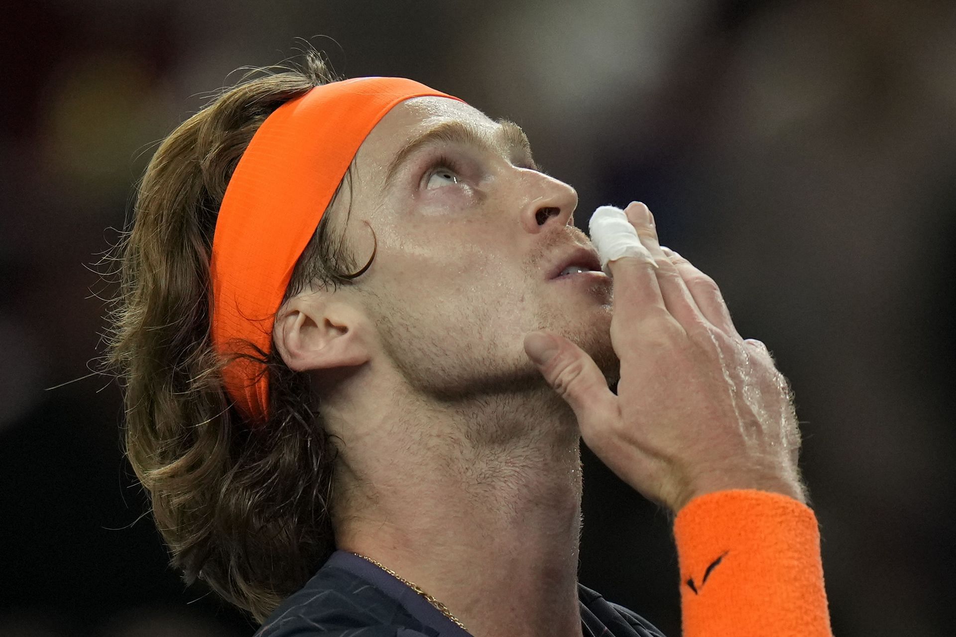 Andrey Rublev at the 2023 Shanghai Masters