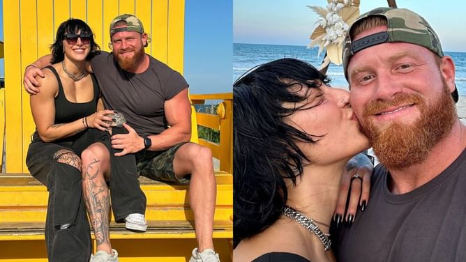Buddy Matthews sends loving message to Rhea Ripley on her birthday; references WWE legend