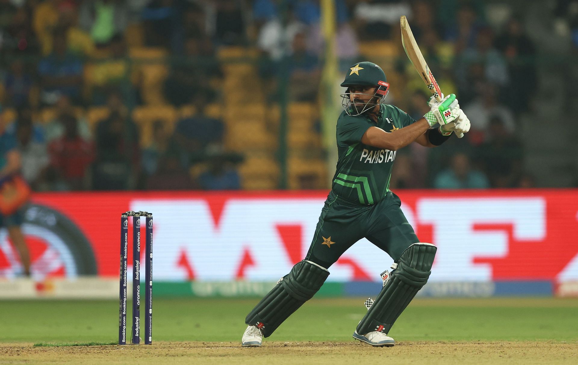 Babar Azam during Australia v Pakistan - ICC Cricket World Cup 2023 Match [Getty Images]