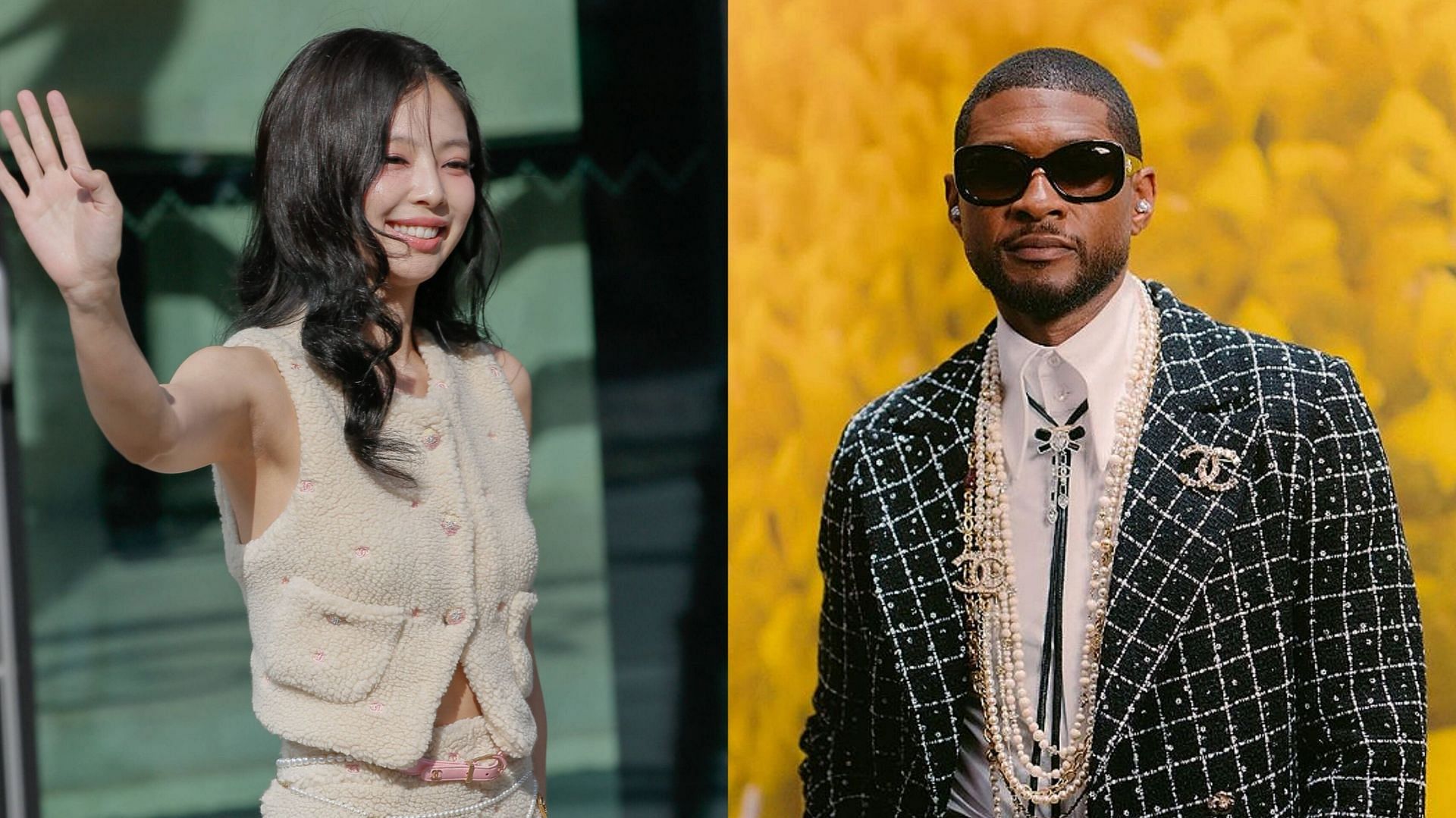 IT'S HAPPENING: BLACKPINK's Jennie and Usher's interaction at
