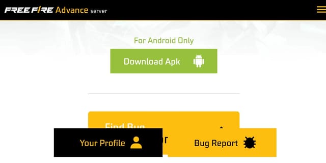 Free Fire Advance Server OB42 APK download link for Android devices