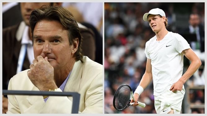 Jimmy Connors highlights similarities between Jannik Sinner's and his own attitudes