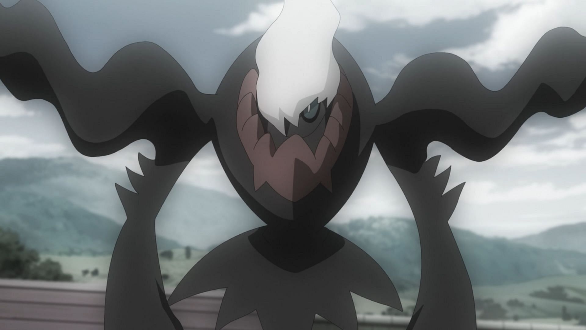 Darkrai in the anime (Image via The Pokemon Company)